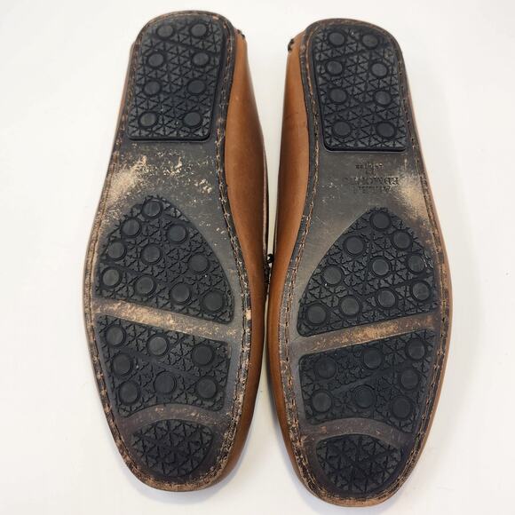 Allen Edmonds Men Super Sport Driver Loafers Shoes Size 10 D Mocha Brown Leather - Picture 9 of 9